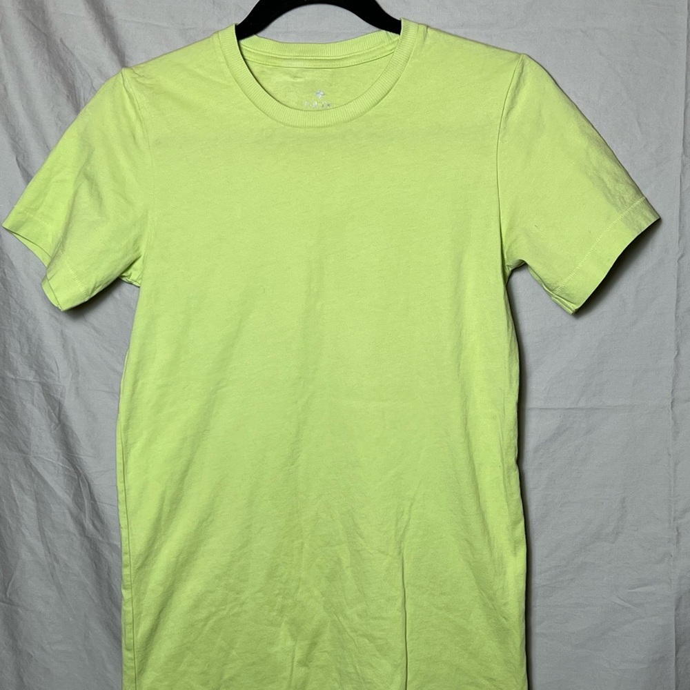 Nux Ladies Lime Green T-Shirt
